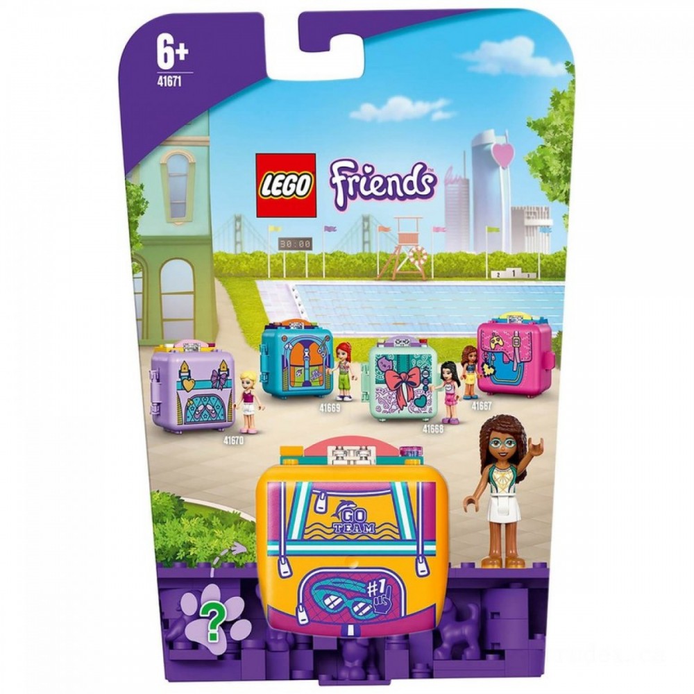 LEGO Pals Andrea's Going swimming Dice Plaything (41671 )