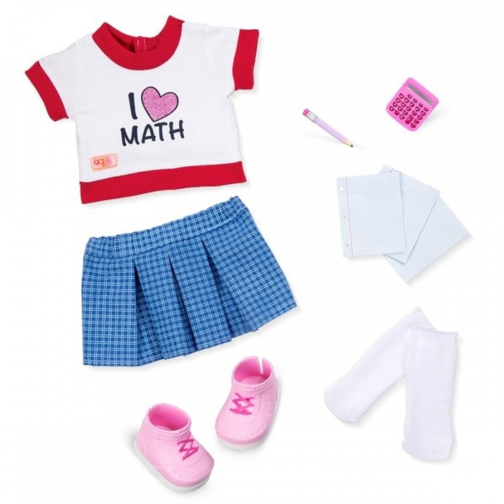 Holiday Gift Sale - Our Generation Perfect Arithmetic Clothing - Christmas Clearance Carnival:£11