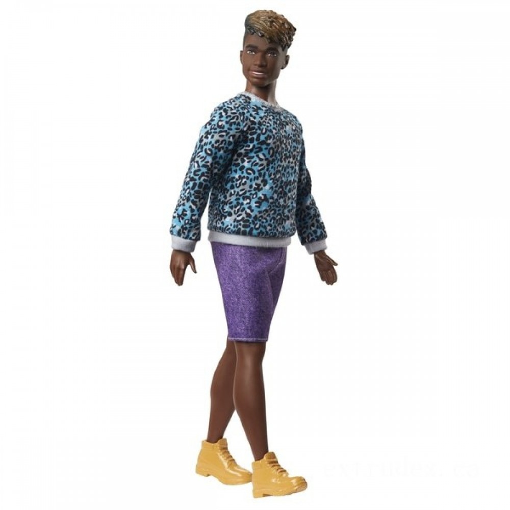 Late Night Sale - Ken Fashionistas Toy 153 Moulded Dreadlocks - Steal-A-Thon:£7[nec9350ca]