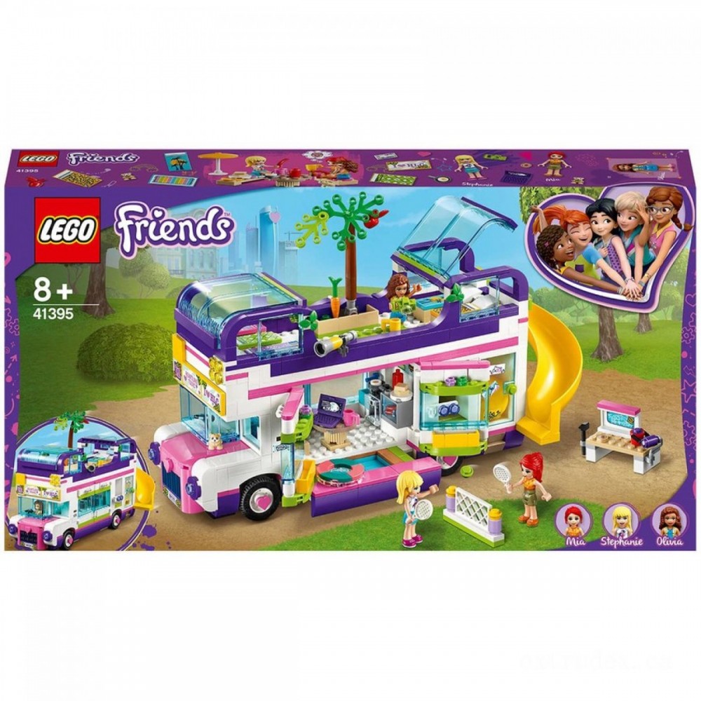 Two for One - LEGO Buddies: Friendship Bus Dabble Swim Pool (41395 ) - Internet Inventory Blowout:£43
