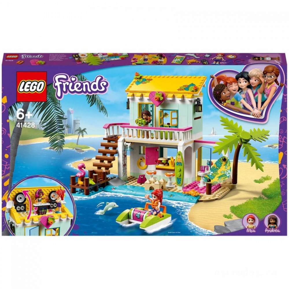 LEGO Friends: Seashore Property Mini Dollhouse Play Set (41428 )