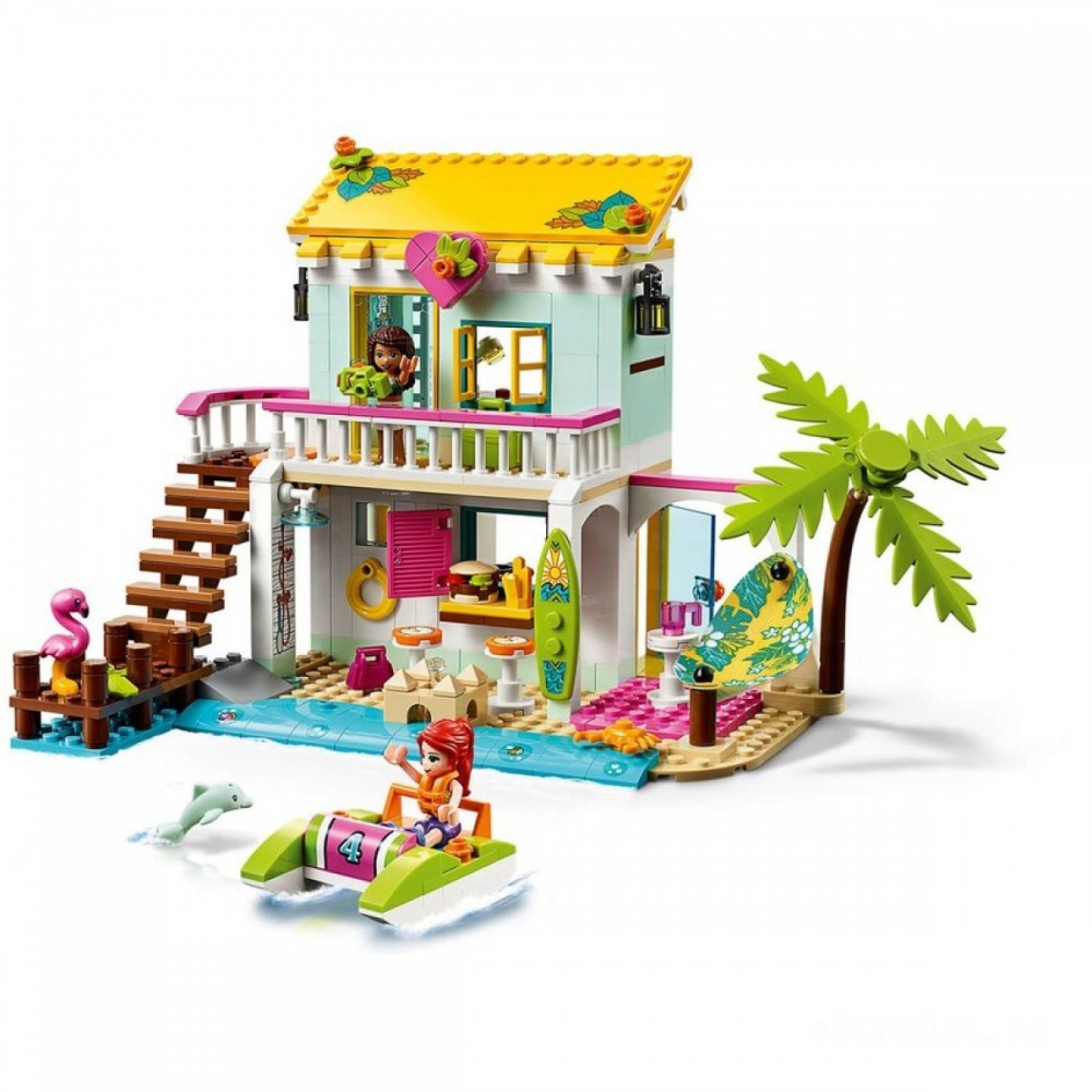 LEGO Pals: Seashore Home Mini Doll-house Play Prepare (41428 )