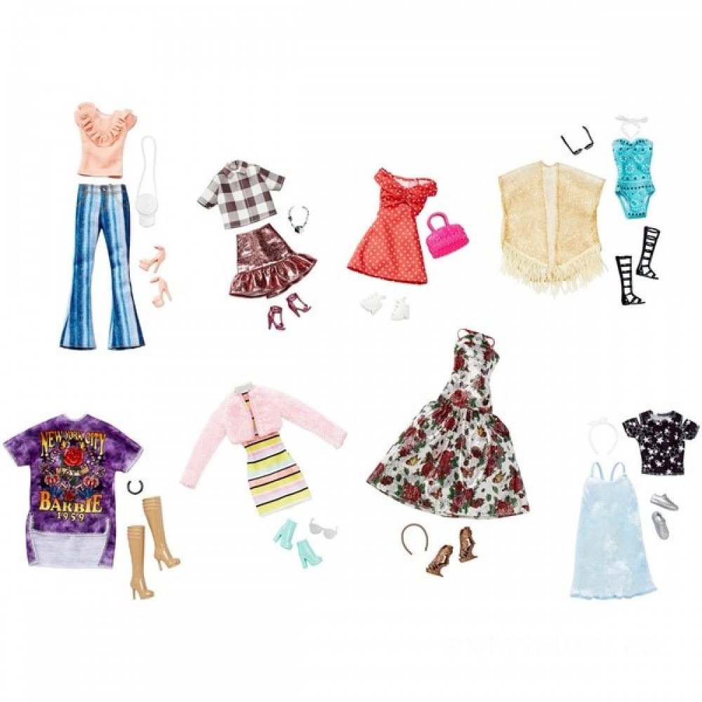No Returns, No Exchanges - Barbie Trends Multipack - Winter Wonderland Weekend Windfall:£30[coc9373li]
