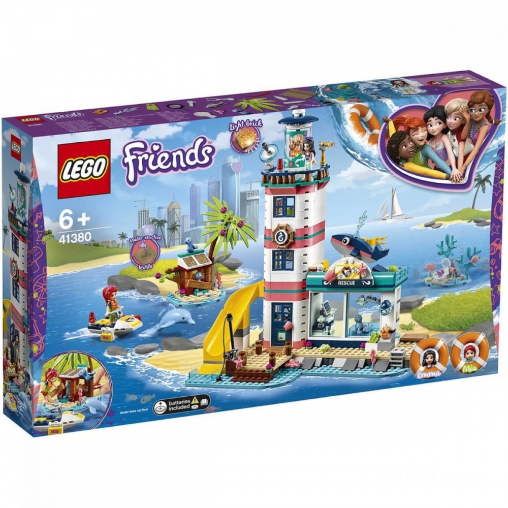LEGO Friends: Lighthouse Rescue Facility Sea Life Vet Set (41380 )