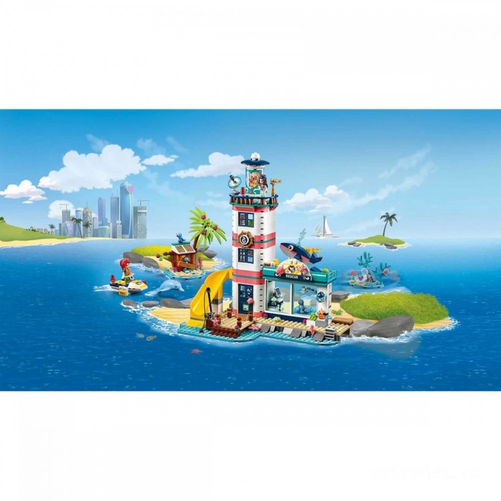 LEGO Friends: Lighthouse Rescue Facility Ocean Life Vet Prepare (41380 )