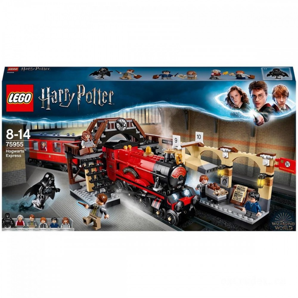 Web Sale - LEGO Harry Potter: Hogwarts Express Train Plaything (75955 ) - Curbside Pickup Crazy Deal-O-Rama:£53[coc9388li]