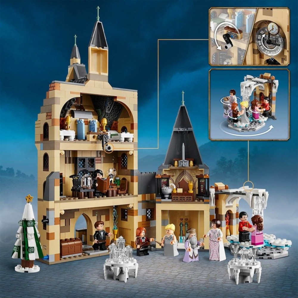 Cyber Monday Sale - LEGO Harry Potter: Hogwarts Clock High Rise Toy (75948 ) - Savings:£60[coc9392li]