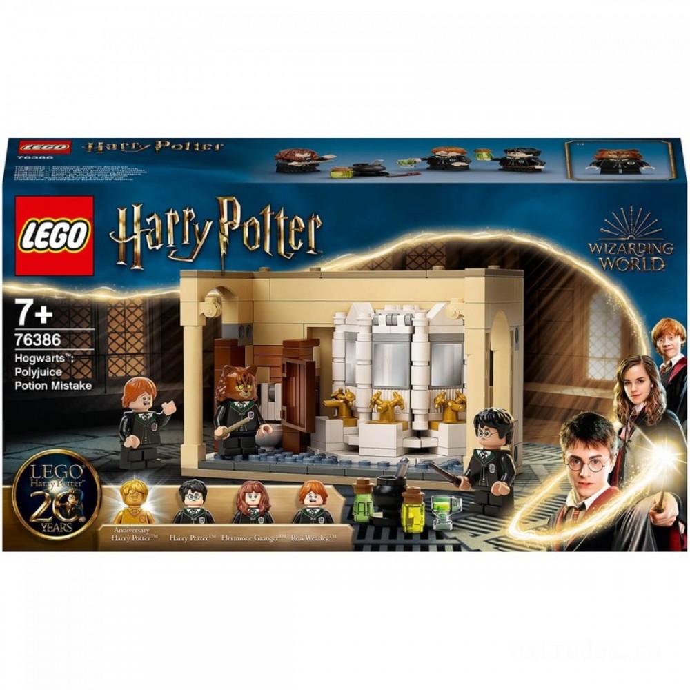 Free Gift with Purchase - LEGO Harry Potter Polyjuice Remedy Shower Room Prepare (76386 ) - Christmas Clearance Carnival:£13