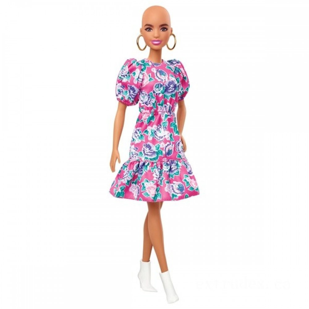 Barbie Fashionista Figure 150 with Peplum Dress
