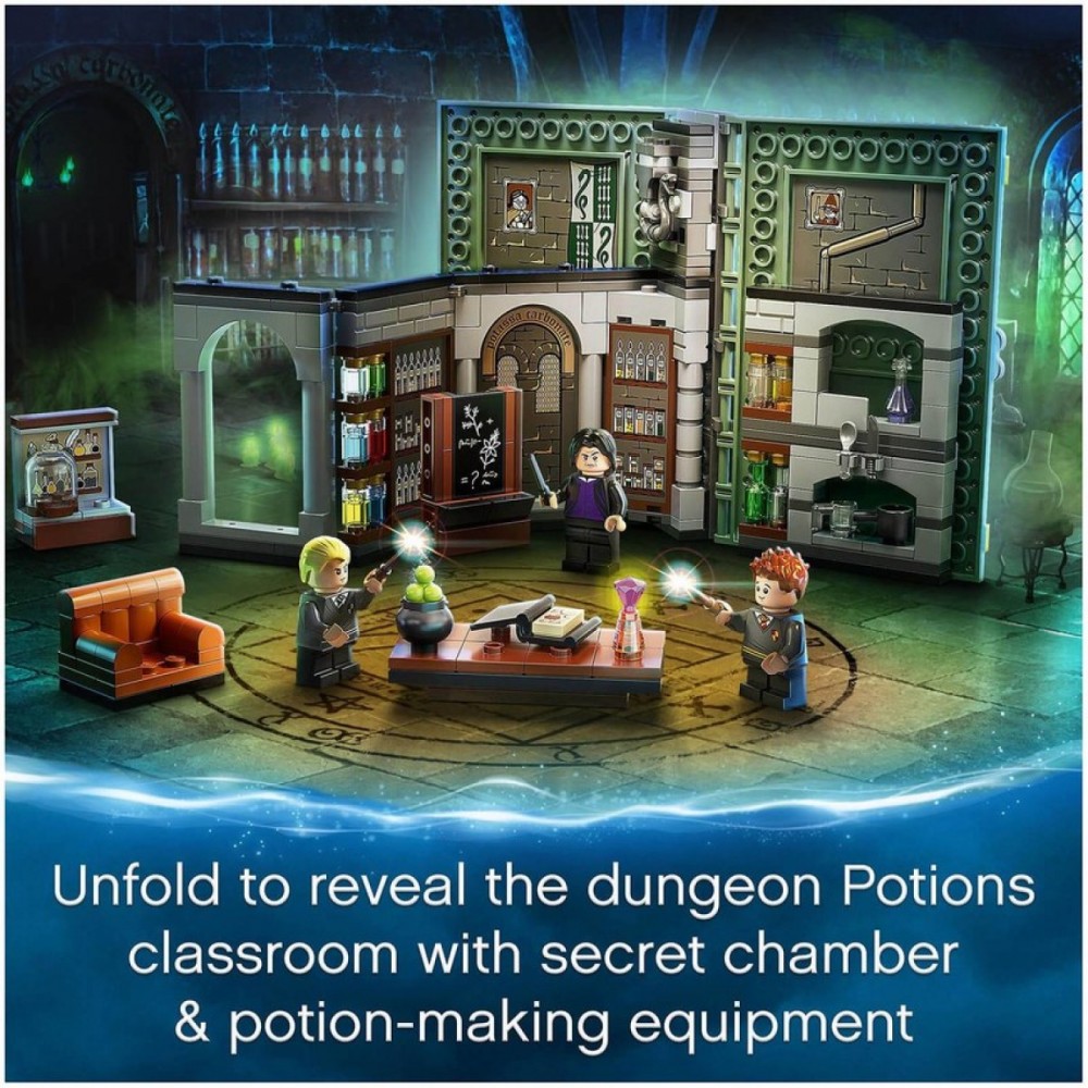 Sale - LEGO Harry Potter: Hogwarts Potions Type Property Put (76383 ) - Web Warehouse Clearance Carnival:£16[coc9398li]