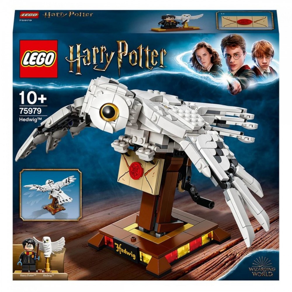 LEGO Harry Potter: Hedwig Present Design Relocating Wings (75979 )