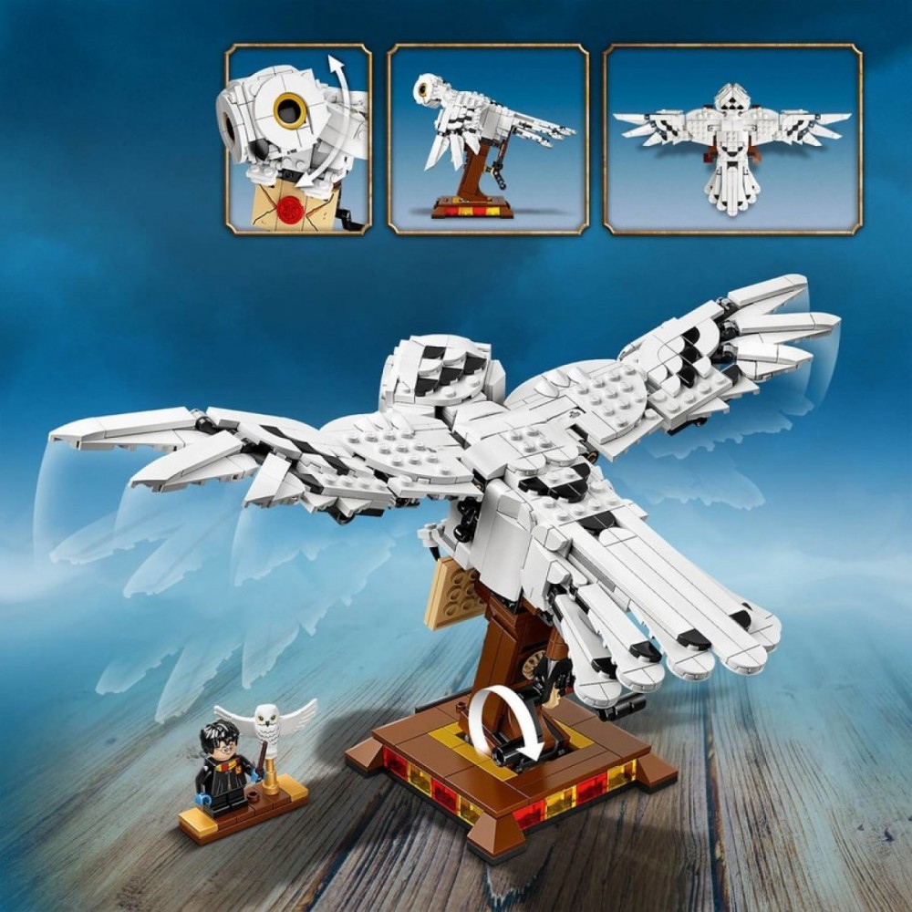 Price Drop Alert - LEGO Harry Potter: Hedwig Feature Style Relocating Wings (75979 ) - Labor Day Liquidation Luau:£19