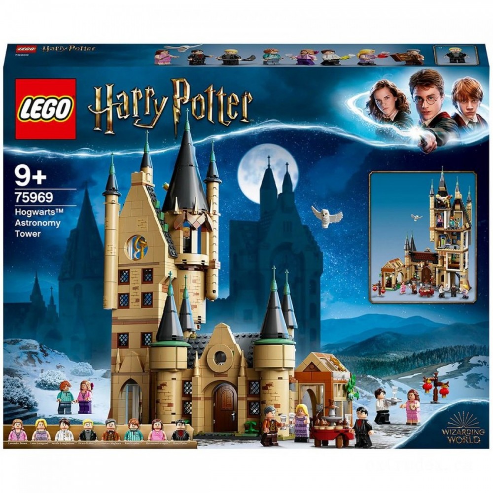 Warehouse Sale - LEGO Harry Potter: Hogwarts Astronomy Tower Play Set (75969 ) - Closeout:£47[jcc9410ba]