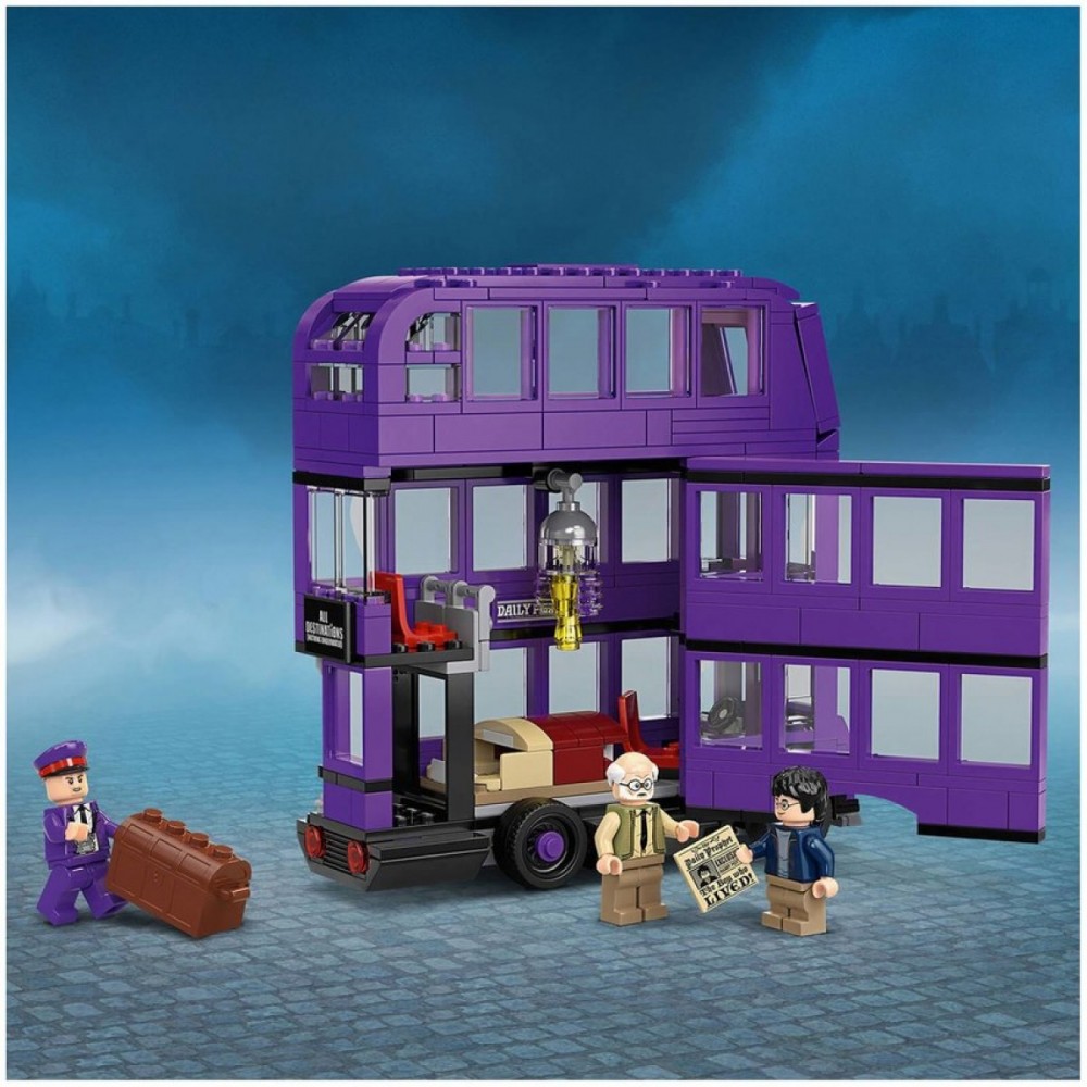 Cyber Monday Week Sale - LEGO Harry Potter: Knight Bus Toy (75957 ) - Halloween Half-Price Hootenanny:£25