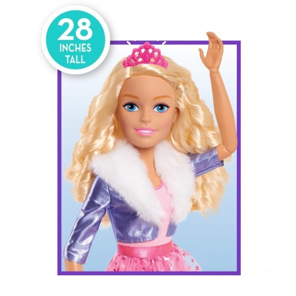July 4th Sale - Barbie Little Princess Adventures Blond Best Buddy Doll - Deal:£27[chc9417ar]