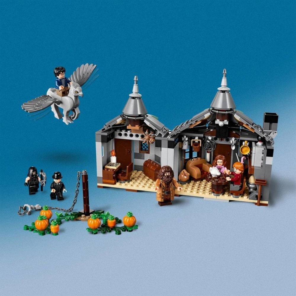 Year-End Clearance Sale - LEGO Harry Potter: Hagrid's Hut Hippogriff Rescue Set (75947 ) - Spectacular Savings Shindig:£38[jcc9420ba]