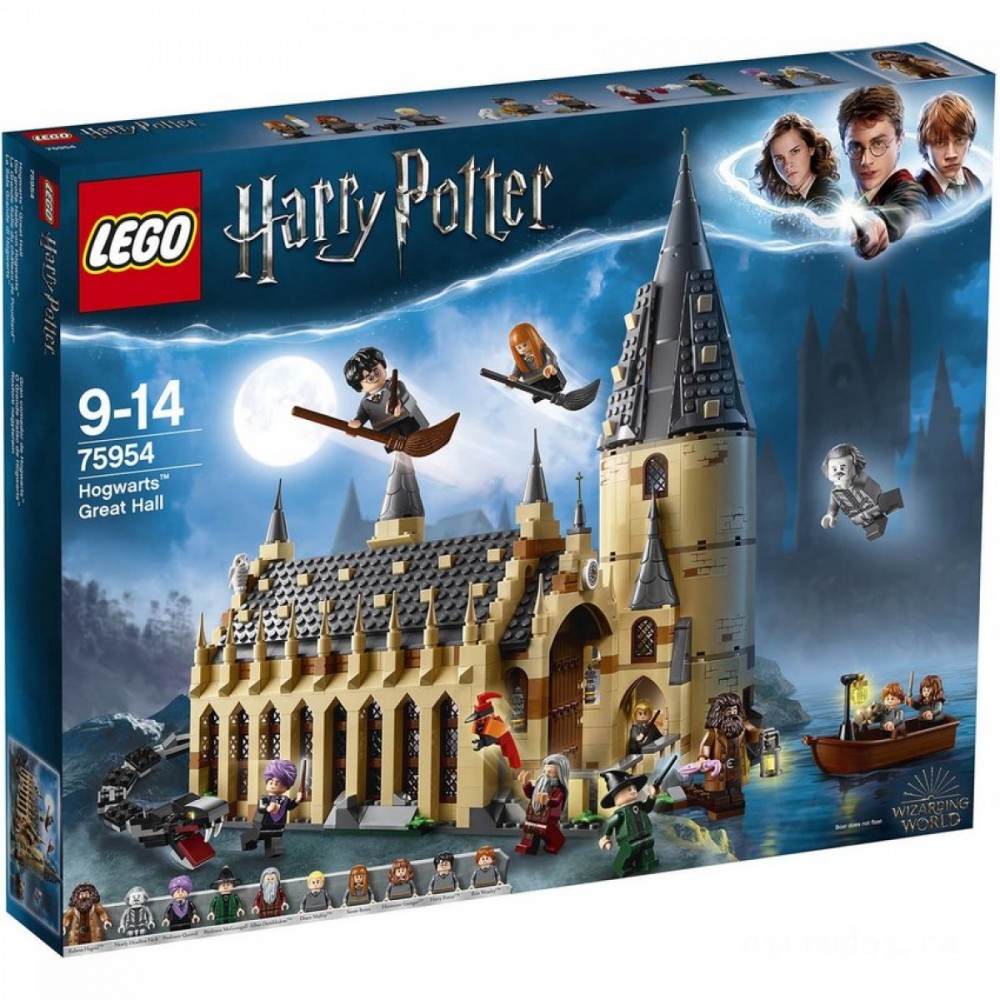 LEGO Harry Potter: Hogwarts Great Hall Fortress Toy (75954 )
