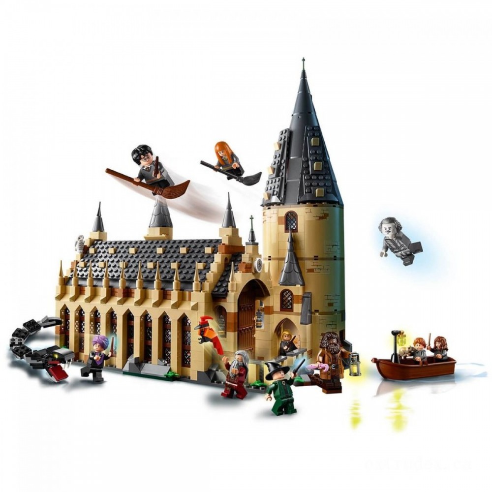 Exclusive Offer - LEGO Harry Potter: Hogwarts Great Venue Palace Plaything (75954 ) - Virtual Value-Packed Variety Show:£55