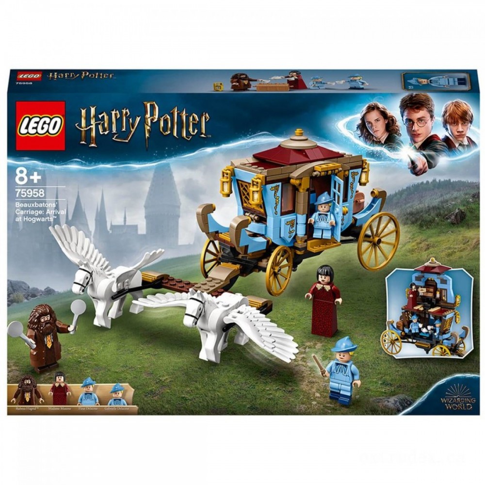 Flash Sale - LEGO Harry Potter: Beauxbatons' Carriage at Hogwarts (75958 ) - Spree-Tastic Savings:£33[nec9427ca]