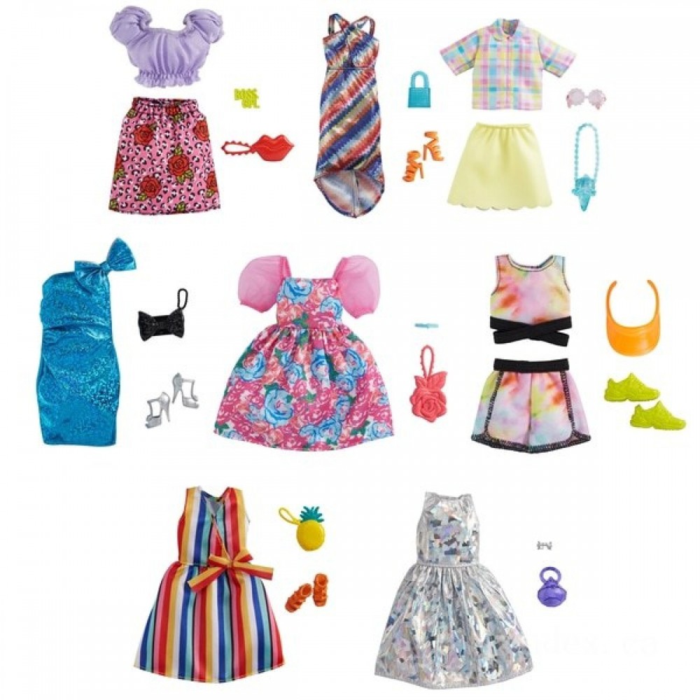 Barbie Fashion Trend and Add-on Assortment