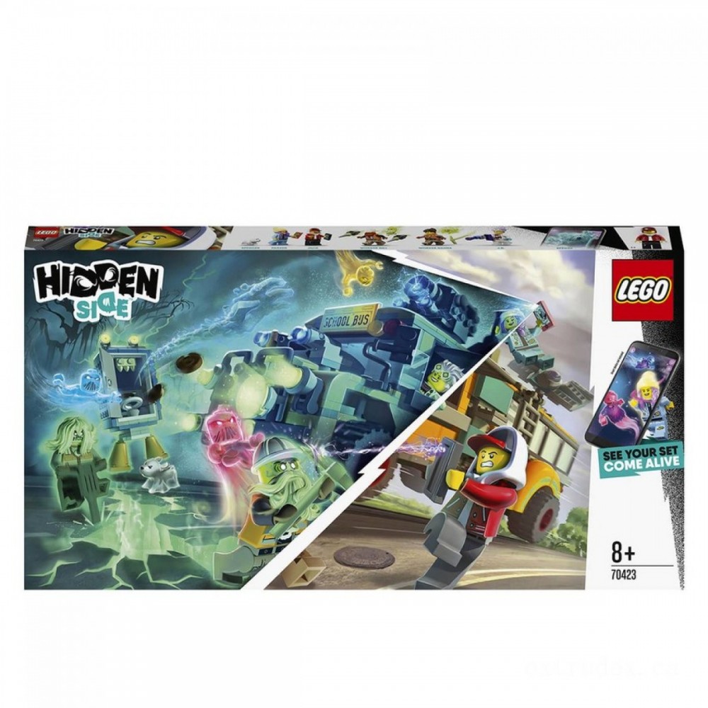 LEGO Hidden Edge: Paranormal Intercept Bus AR Video Game Place (70423 )