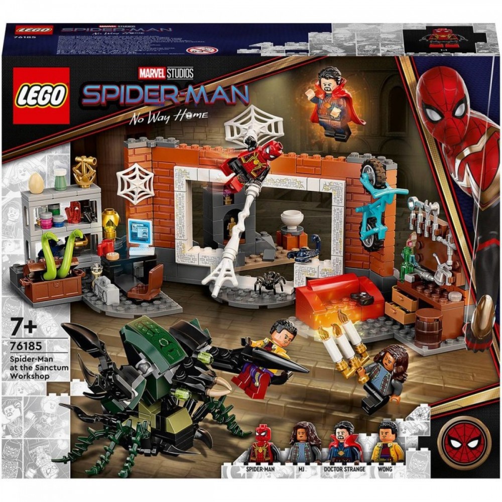 LEGO Marvel Spider-Man at the Sanctum Shop Set (76185 )