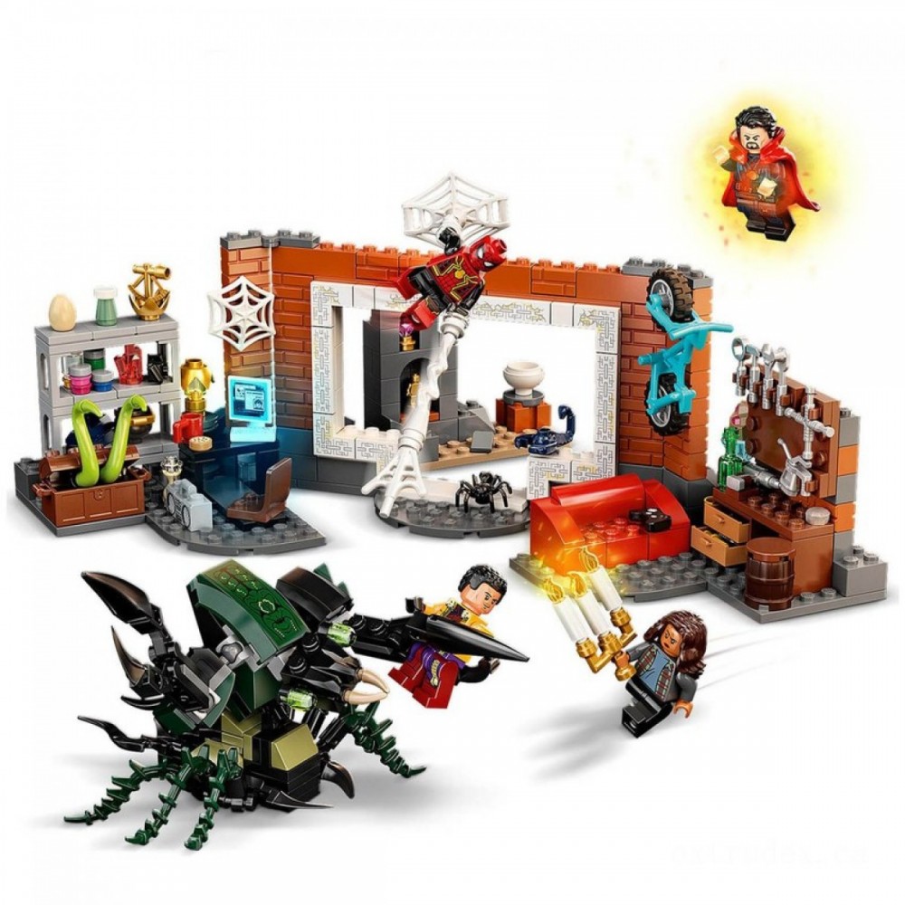 LEGO Marvel Spider-Man at the Sanctum Shop Specify (76185 )