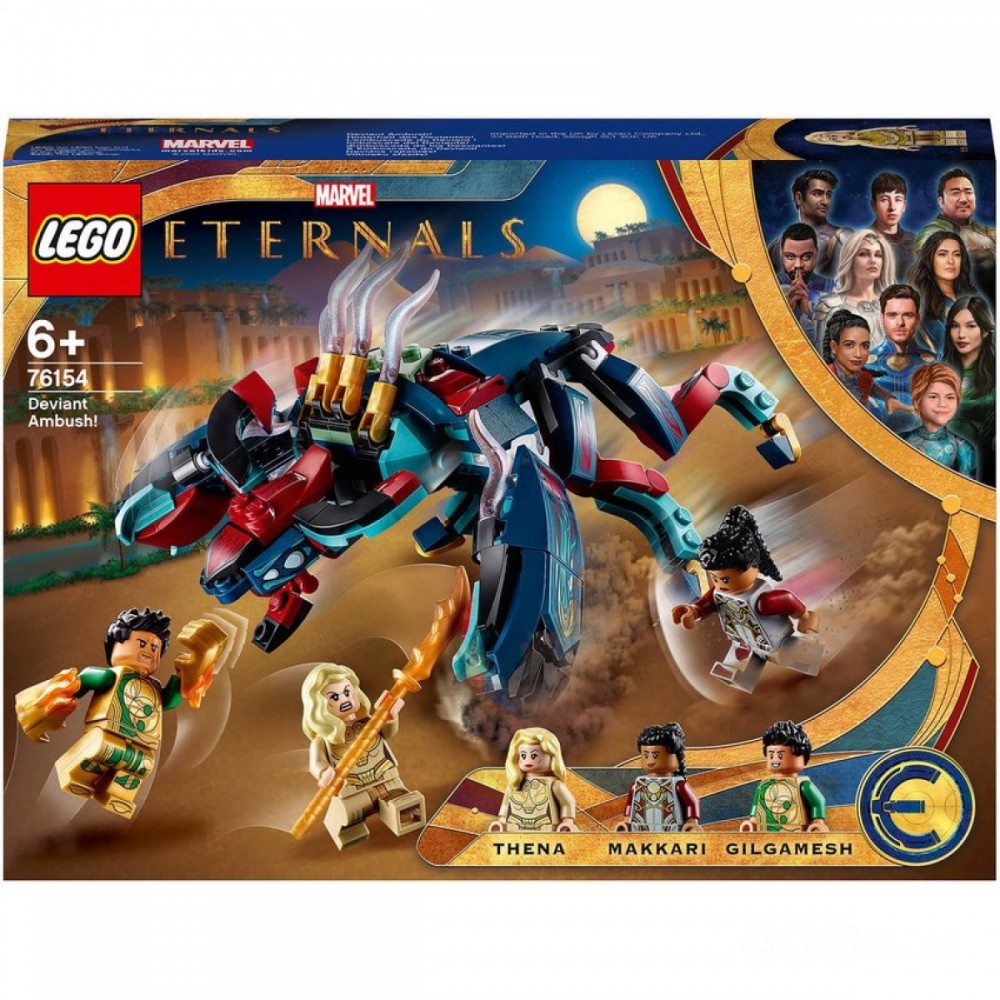 Holiday Sale - LEGO Marvel Unorthodox Trap! Superhero Building Toy (76154 ) - Sale-A-Thon Spectacular:£15