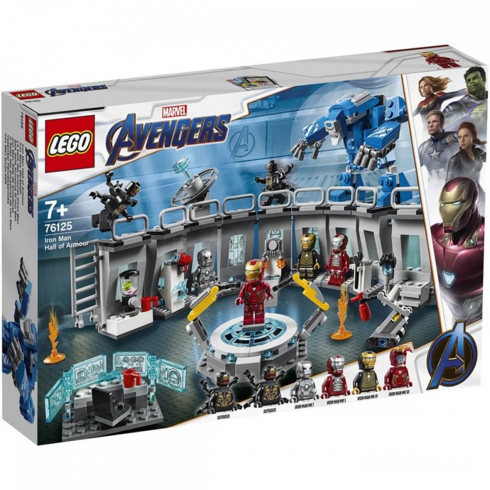 LEGO Marvel Avengers Iron Guy Venue of Shield Lab Set (76125 )