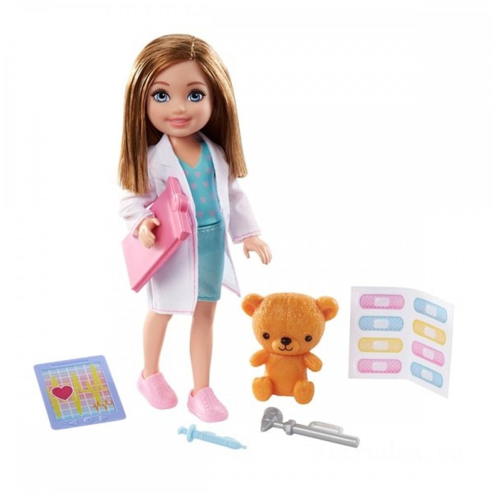 Barbie Chelsea Job Doll - Physician