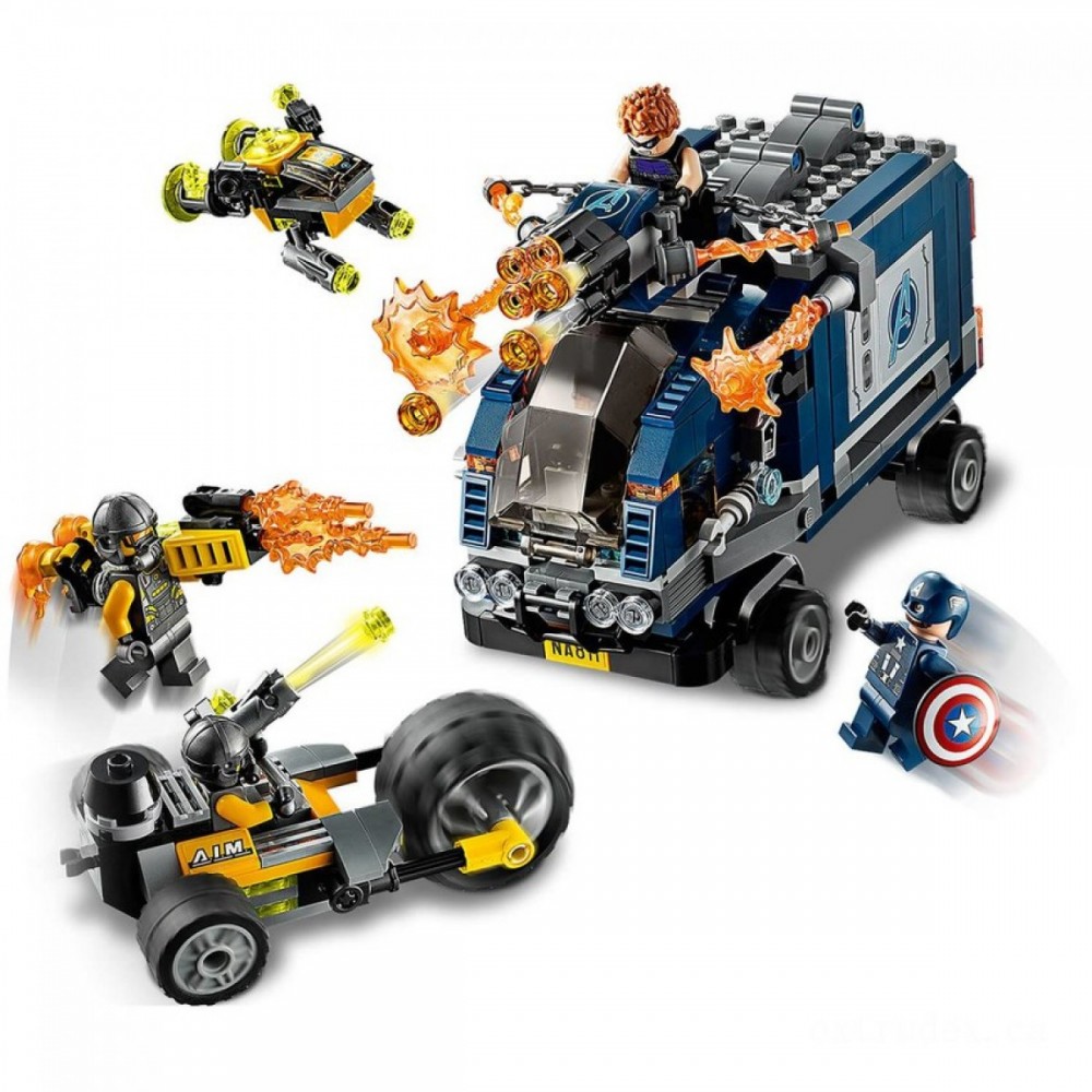 LEGO Super Heroes: Wonder Avengers Truck Take-down Put (76143 )