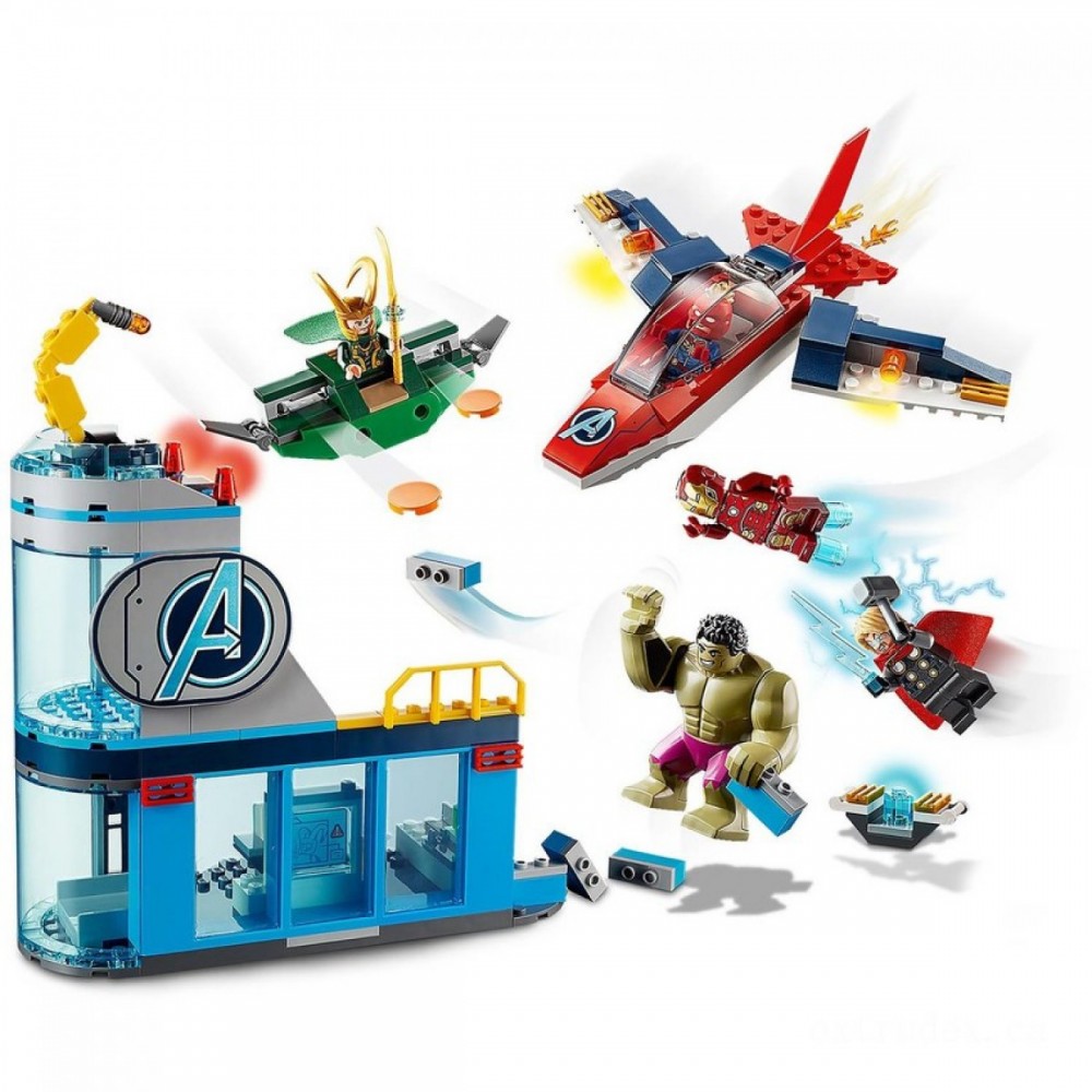 LEGO Marvel 4+ Avengers Rage of Loki Establish (76152 )