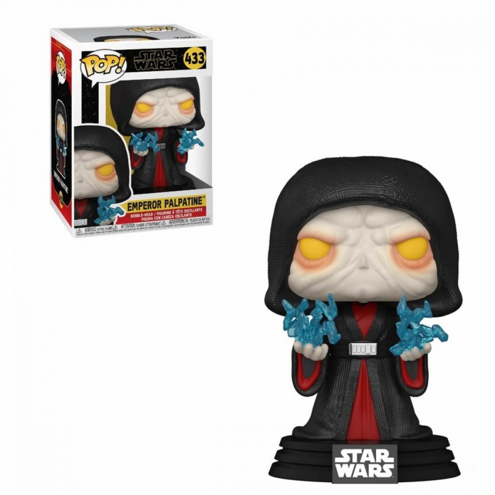 Celebrity Wars The Increase of Skywalker Rejuvenated Palpatine Funko Stand Out Plastic