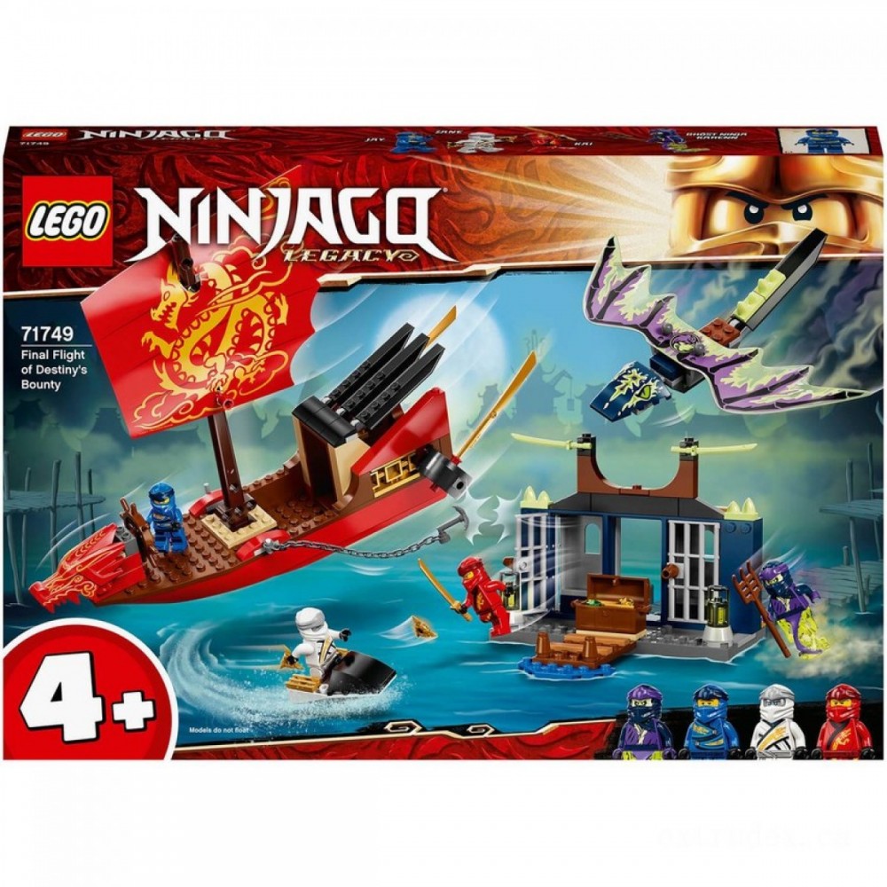 LEGO Ninjago Final Air travel of Fate's Prize Place (71749 )