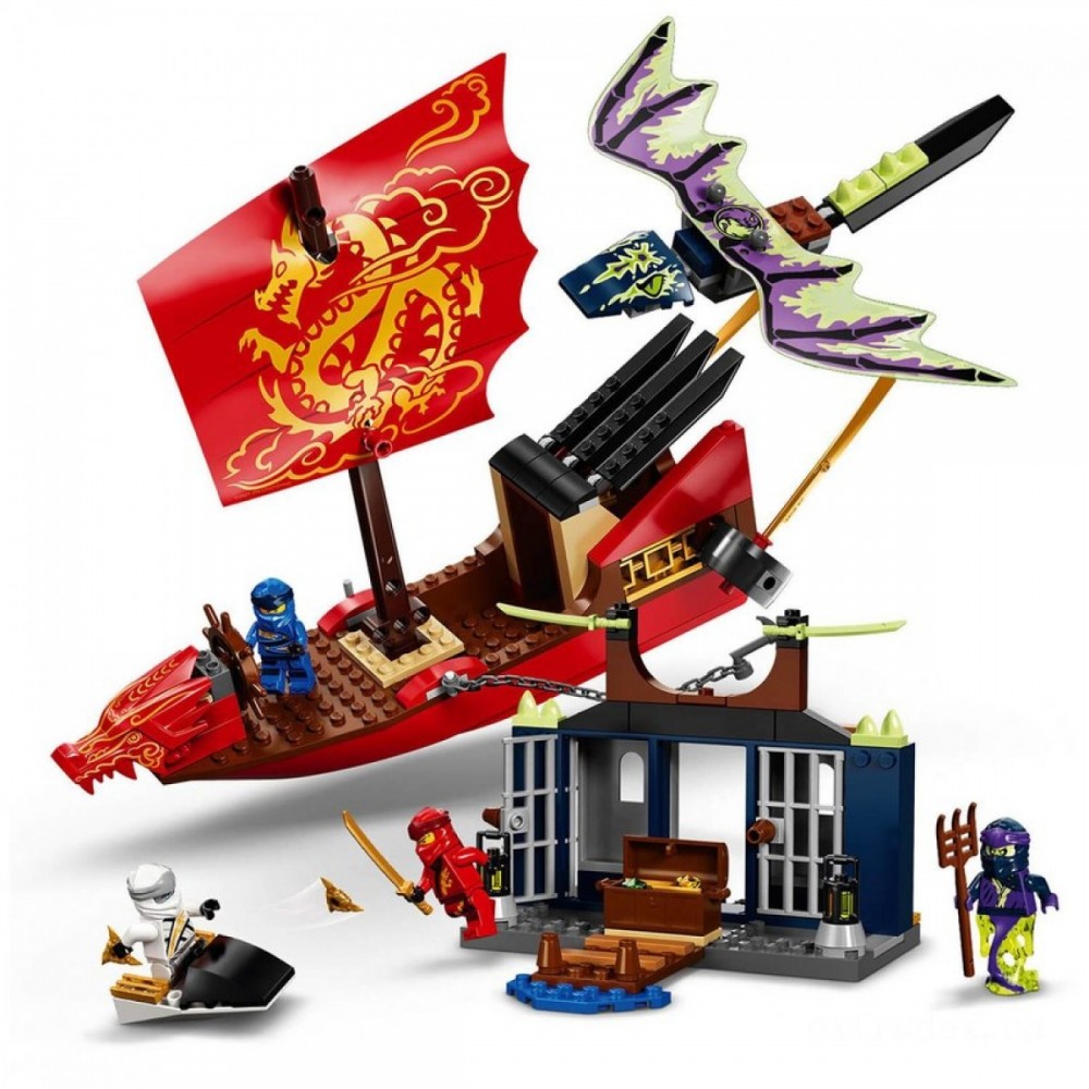 Exclusive Offer - LEGO Ninjago Final Tour of Destiny's Prize Set (71749 ) - Fire Sale Fiesta:£19