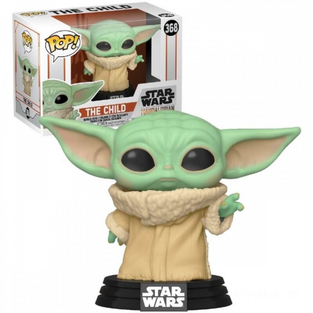 Star Wars The Mandalorian The Kid (Little One Yoda) Funko Stand Out! Plastic
