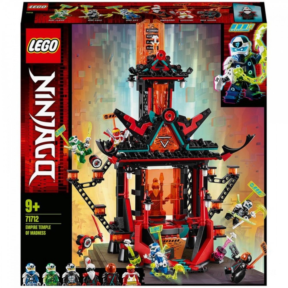 Presidents' Day Sale - LEGO NINJAGO: Empire Temple of Chaos Building Set (71712 ) - Weekend:£42[jcc9512ba]