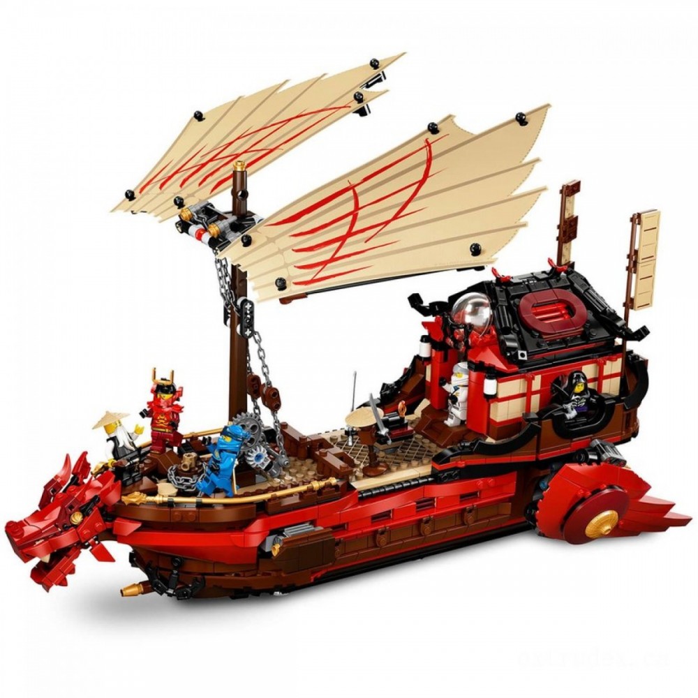 LEGO NINJAGO: Heritage Serendipity's Bounty Ship Establish (71705 )