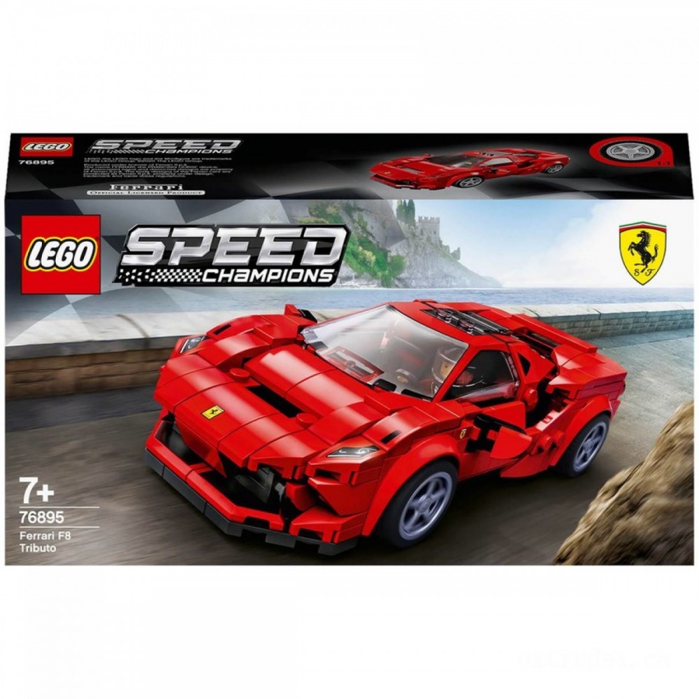 LEGO Speed Champions: Ferrari F8 Tributo Cars And Truck Place (76895 )