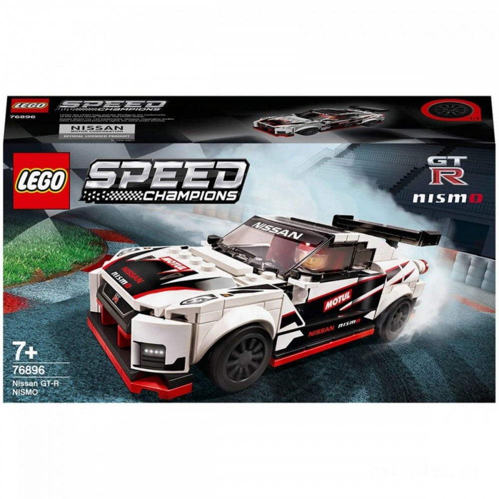 Seasonal Sale - LEGO Speed Champions: Nissan GT-R NISMO Cars And Truck Place (76896 ) - E-commerce End-of-Season Sale-A-Thon:£15