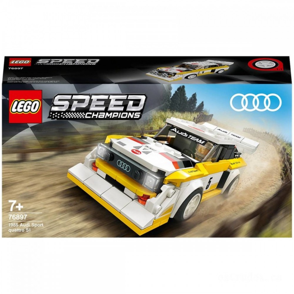 Price Drop Alert - LEGO Speed Champions: Audi Sport Quattro S1 Automobile Establish (76897 ) - Spectacular:£14