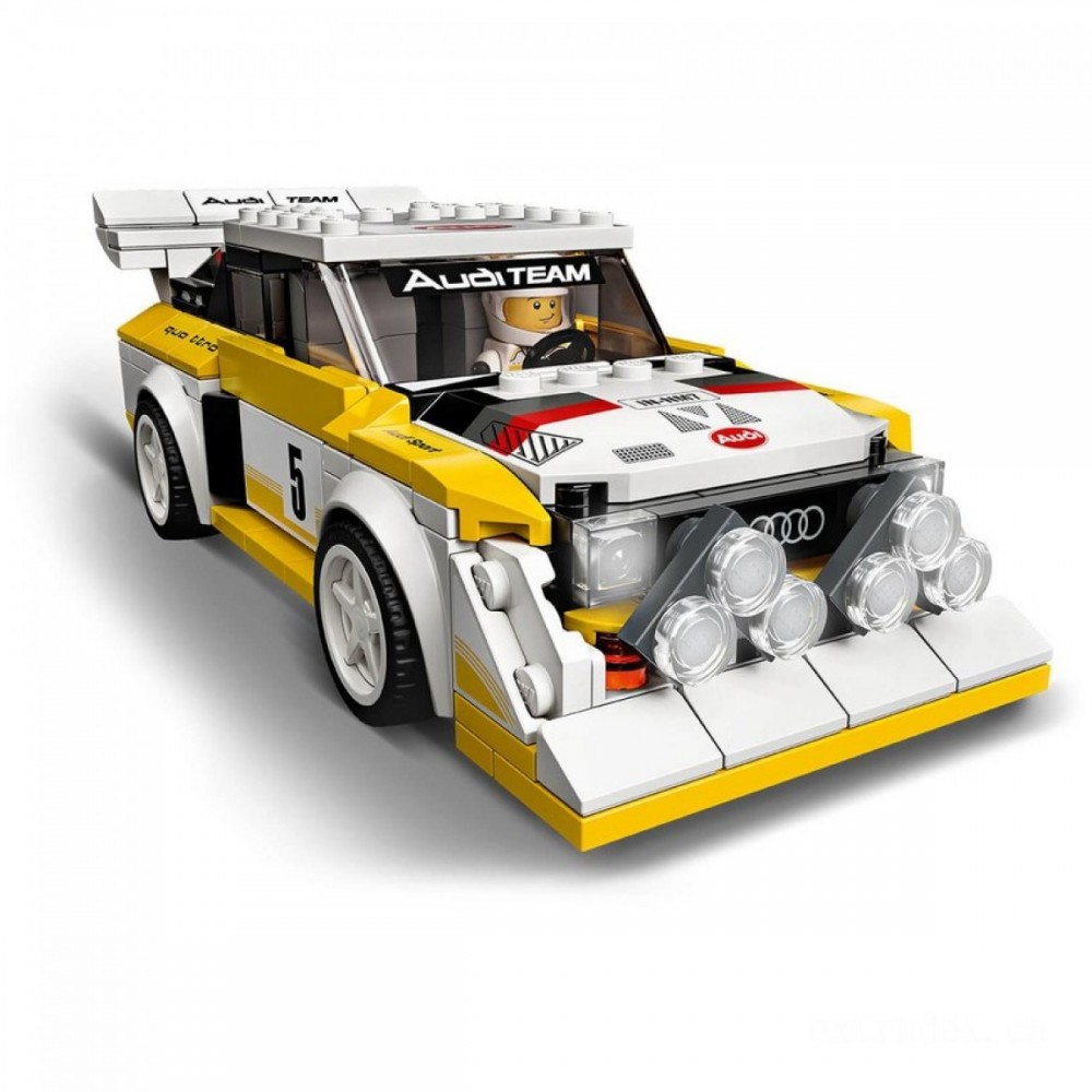 LEGO Speed Champions: Audi Sport Quattro S1 Auto Establish (76897 )