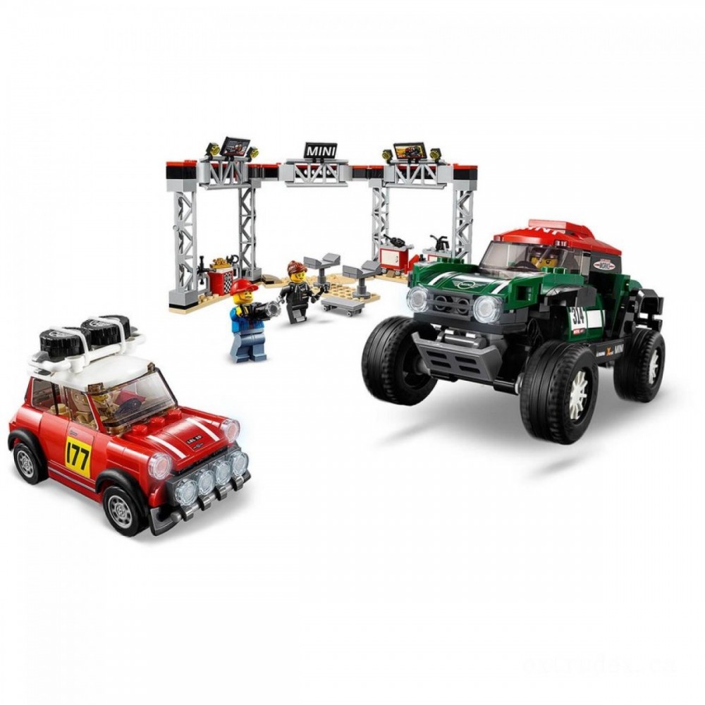 LEGO Speed Champions: Mini Cooper Rally & Buggy Automobile Toys (75894 )