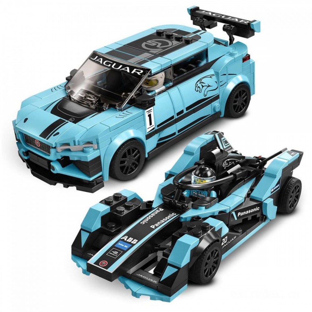 Flash Sale - LEGO Speed Champions: Panasonic Jaguar Competing Vehicles Place (76898 ) - Unbelievable Savings Extravaganza:£22