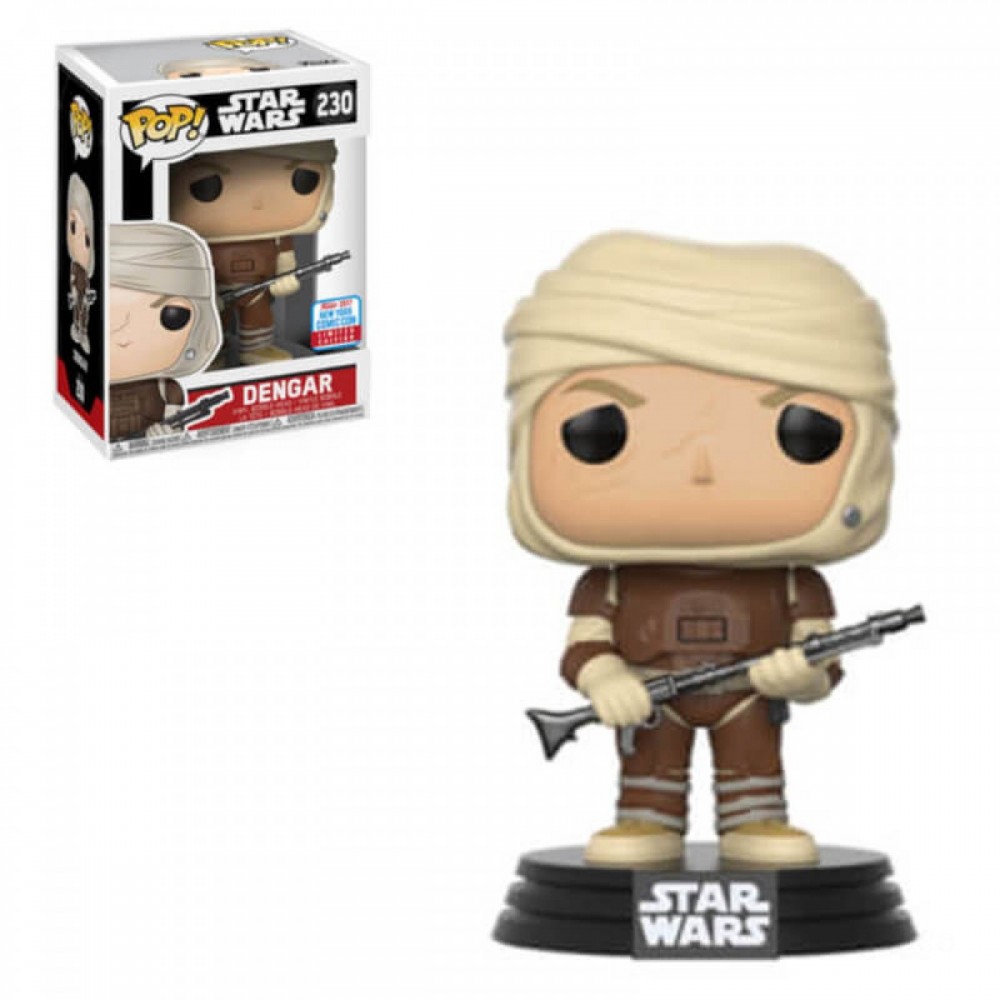 NYCC 17 Celebrity Wars Dengar EXC Funko Stand Out! Vinyl fabric