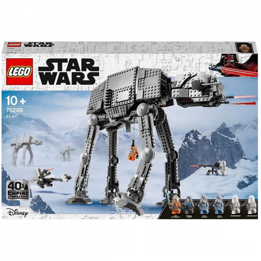 Discount Bonanza - LEGO Star Wars: AT-AT Pedestrian Toy 40th Anniversary (75288 ) - Extravaganza:£82