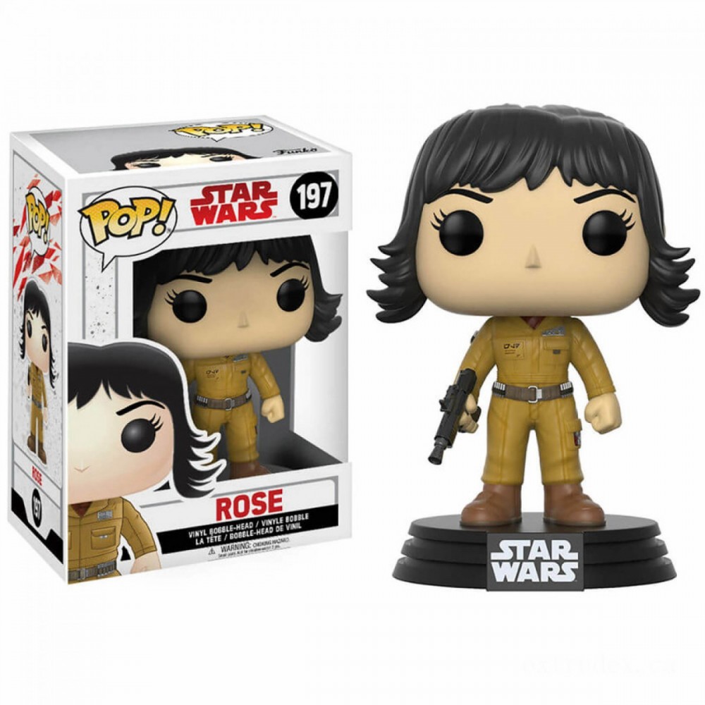 Celebrity Wars - The Final Jedi Flower Funko Stand Out! Plastic