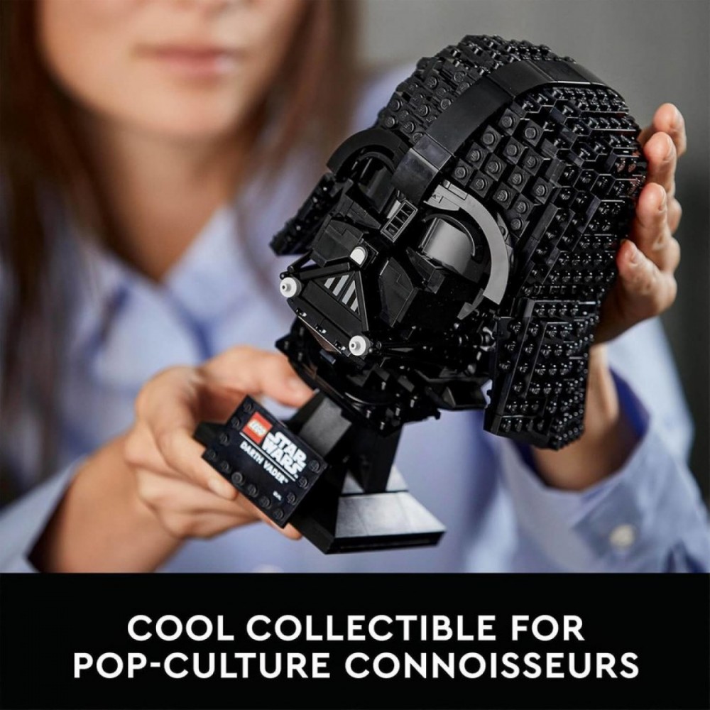End of Season Sale - LEGO Star Wars: Darth Vader Headgear Establish for Adults (75304 ) - Black Friday Frenzy:£46[lac9550co]