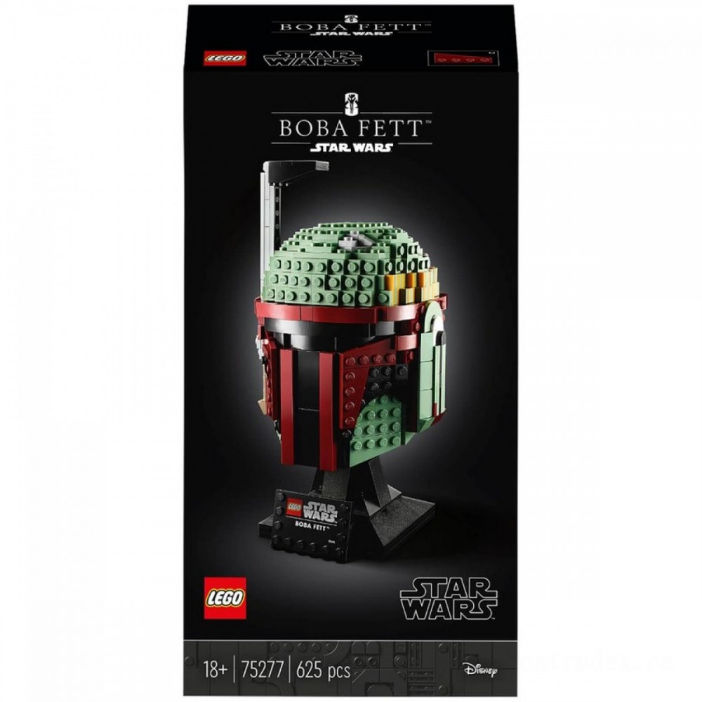 LEGO Star Wars: Boba Fett Helmet Collectors Establish (75277 )