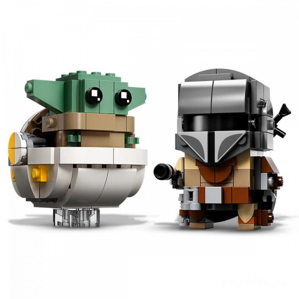 LEGO BrickHeadz Celebrity Wars: The Mandalorian & The Little One (75317 )